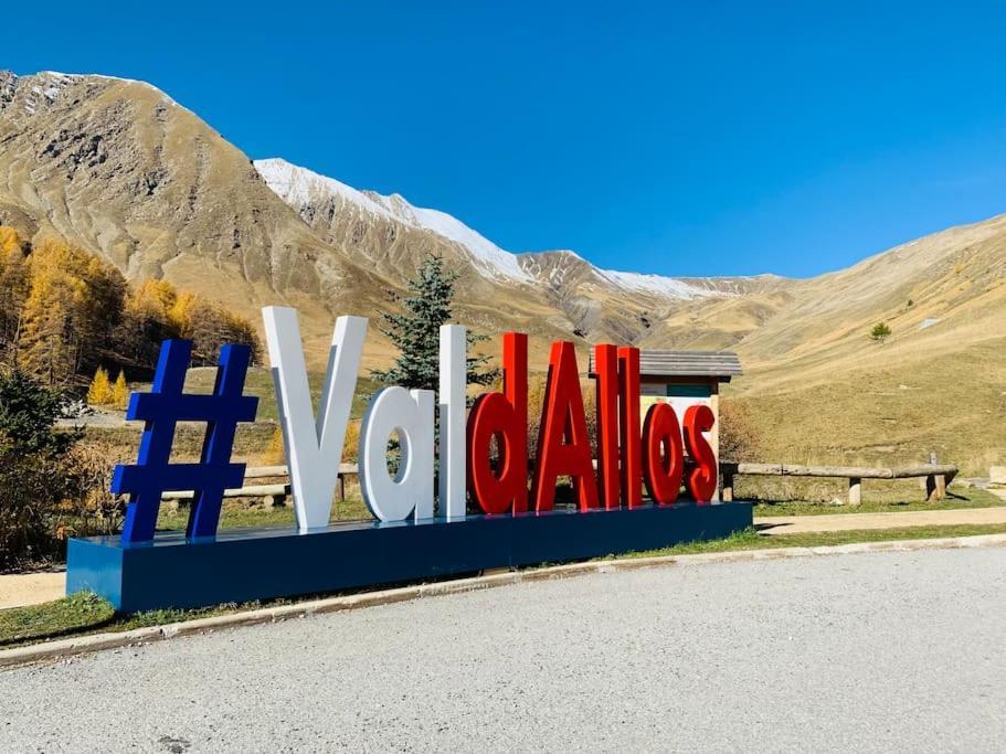 Studio De Charme Avec Vue Sur Le Val D'Allos, Parking Et Wifi Gratuit Exterior foto