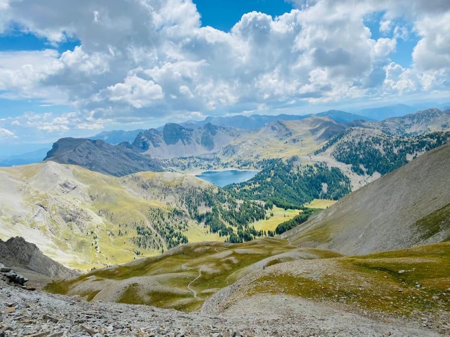 Studio De Charme Avec Vue Sur Le Val D'Allos, Parking Et Wifi Gratuit Exterior foto