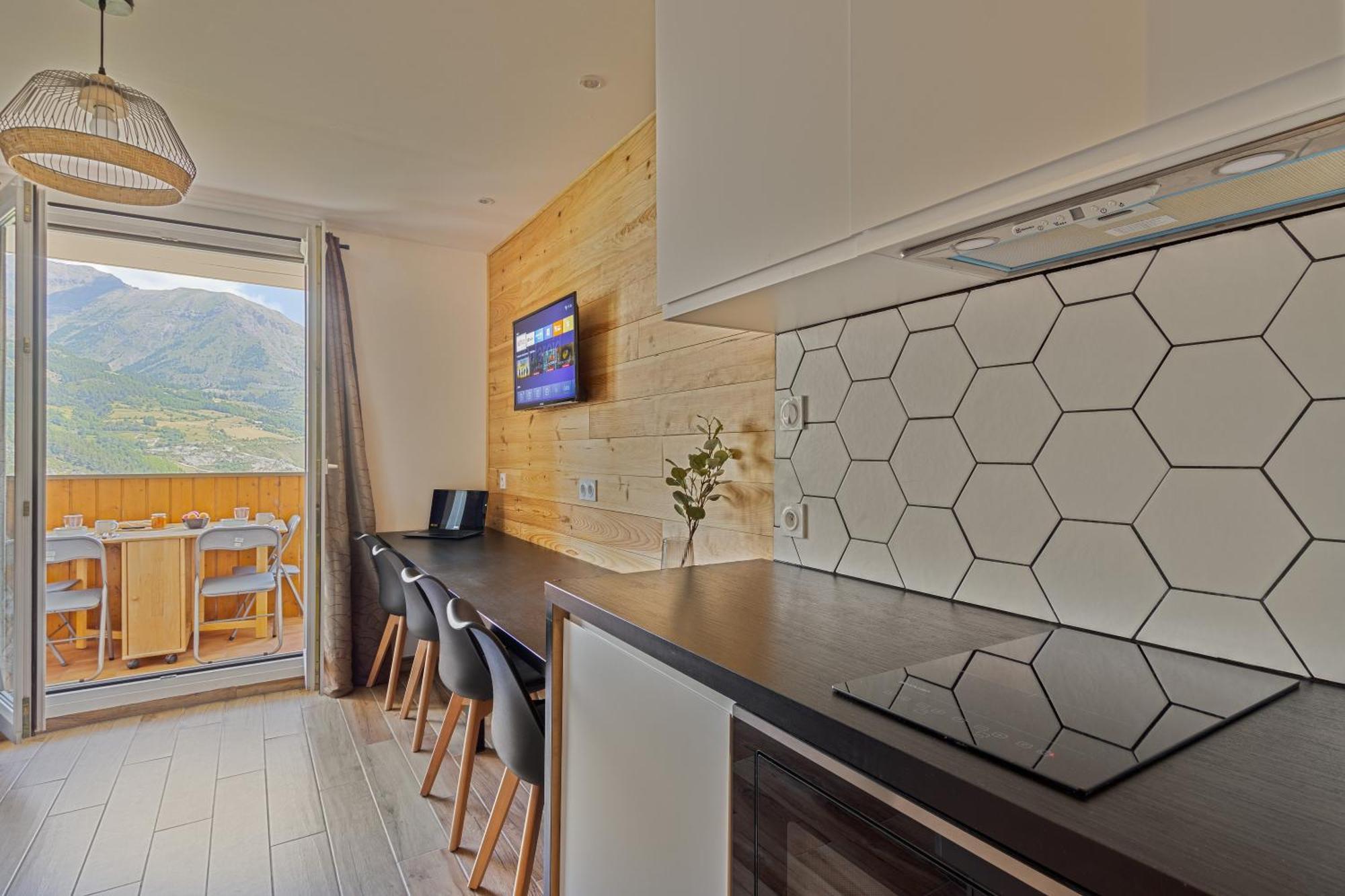 Studio De Charme Avec Vue Sur Le Val D'Allos, Parking Et Wifi Gratuit Exterior foto